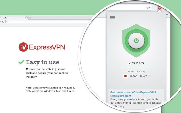 ExpressVPN oferuje solidne rozszerzenie VPN dla Chrome
