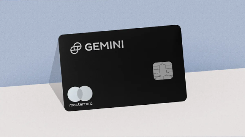 Karta kredytowa Gemini.
