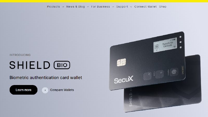 SecuX anonimowy portfel kryptowalutowy bez KYC.
