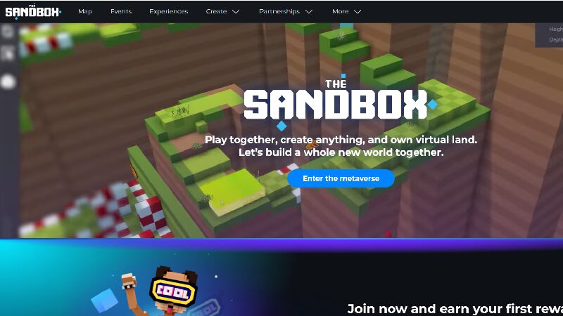 Firma zajmująca się tworzeniem gier blockchain typu sandbox
