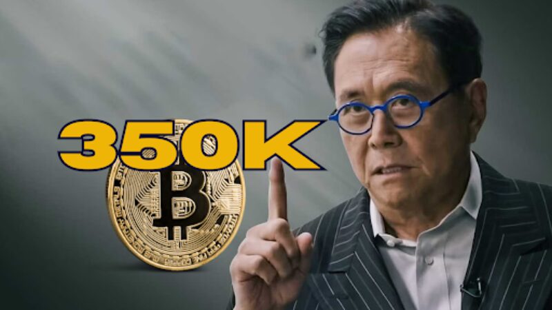 Robert Kiyosaki przewiduje, że Bitcoin osiągnie 350 000 USD do sierpnia 2024 r.