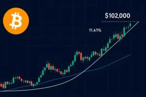Bitcoin utrzymuje się powyżej 90 000 dolarów i ma szansę przekroczyć 102 000 dolarów w związku z pozytywnymi trendami rynkowymi