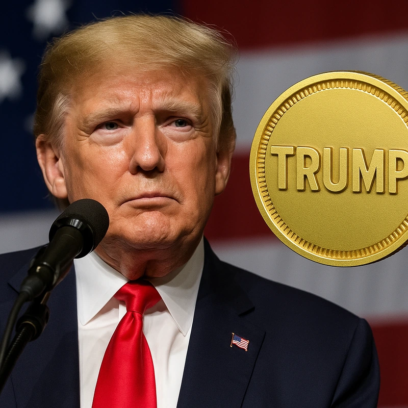 Donald Trump komentuje zyski z tokenu $TRUMP