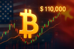 Bitcoin przekroczył 110 000 dolarów w związku z pozytywnym postępem rozmów handlowych między Stanami Zjednoczonymi a Chinami